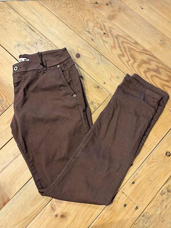 PLEASE PANTALONS CHINO-FIT AVEC REVERS – Image 5