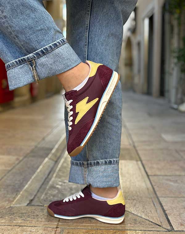 SEMERDJIAN BASKETS JOYCE C464 BORDEAUX – Image 2