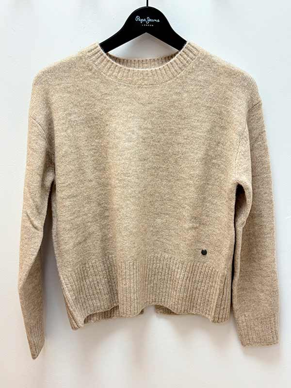 PULL EN MAILLE DETAIL FENTE – Image 3